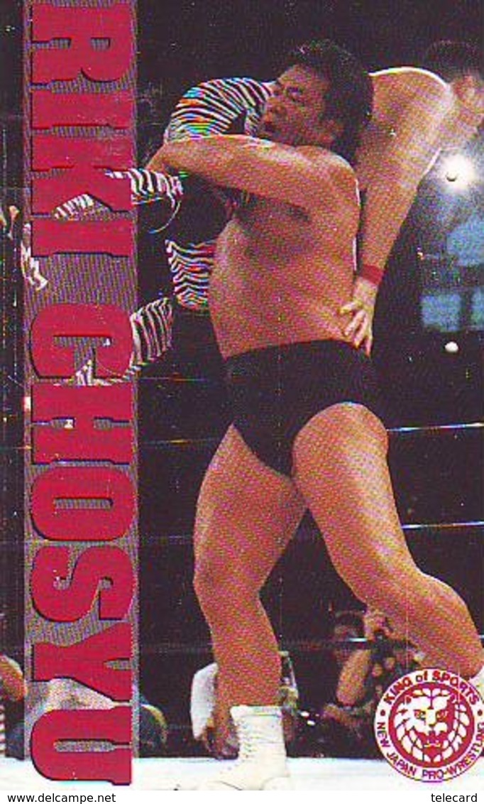 Télécarte  Japon * SUMO * JAPAN (860) LUTTE LUTTEURS WORSTELEN * JUDO * Kampf Wrestling LUCHA Phonecard - Sport
