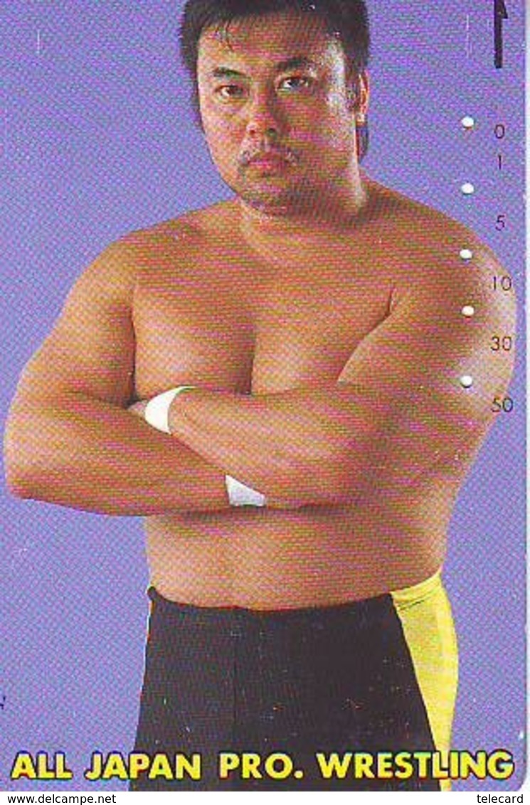 Télécarte  Japon * SUMO * JAPAN (883) LUTTE LUTTEURS WORSTELEN * JUDO * Kampf Wrestling LUCHA Phonecard - Sport