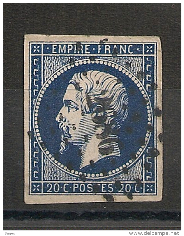 TB NUANCE FONCEE,  PC 2686 RIVE DE GIER Loire. - 1853-1860 Napoleon III