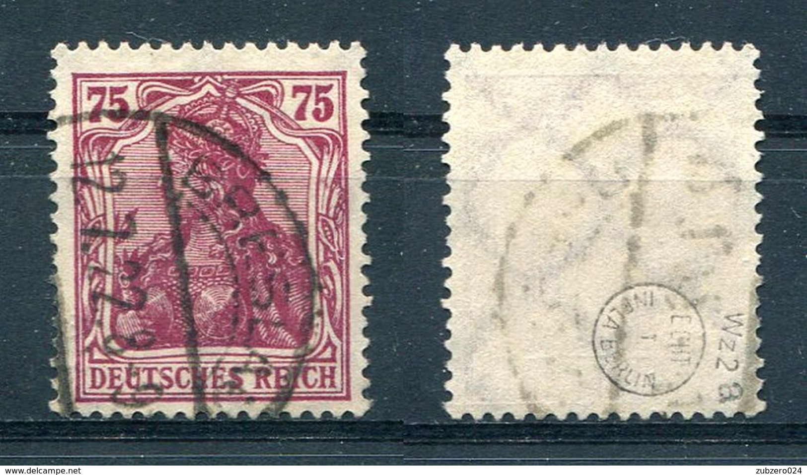 D. Reich Michel-Nr. 197a Gestempelt - Geprüft - Used Stamps