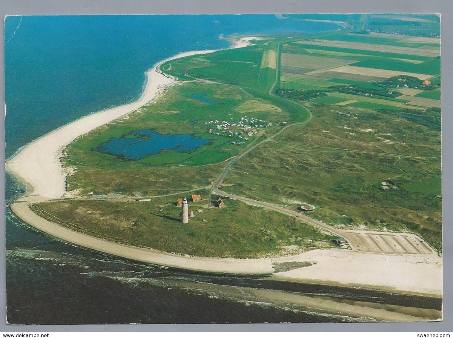 NL.- GROETEN UIT Texel. Vuurtoren Bij Cocksdorp. - Saluti Da.../ Gruss Aus...