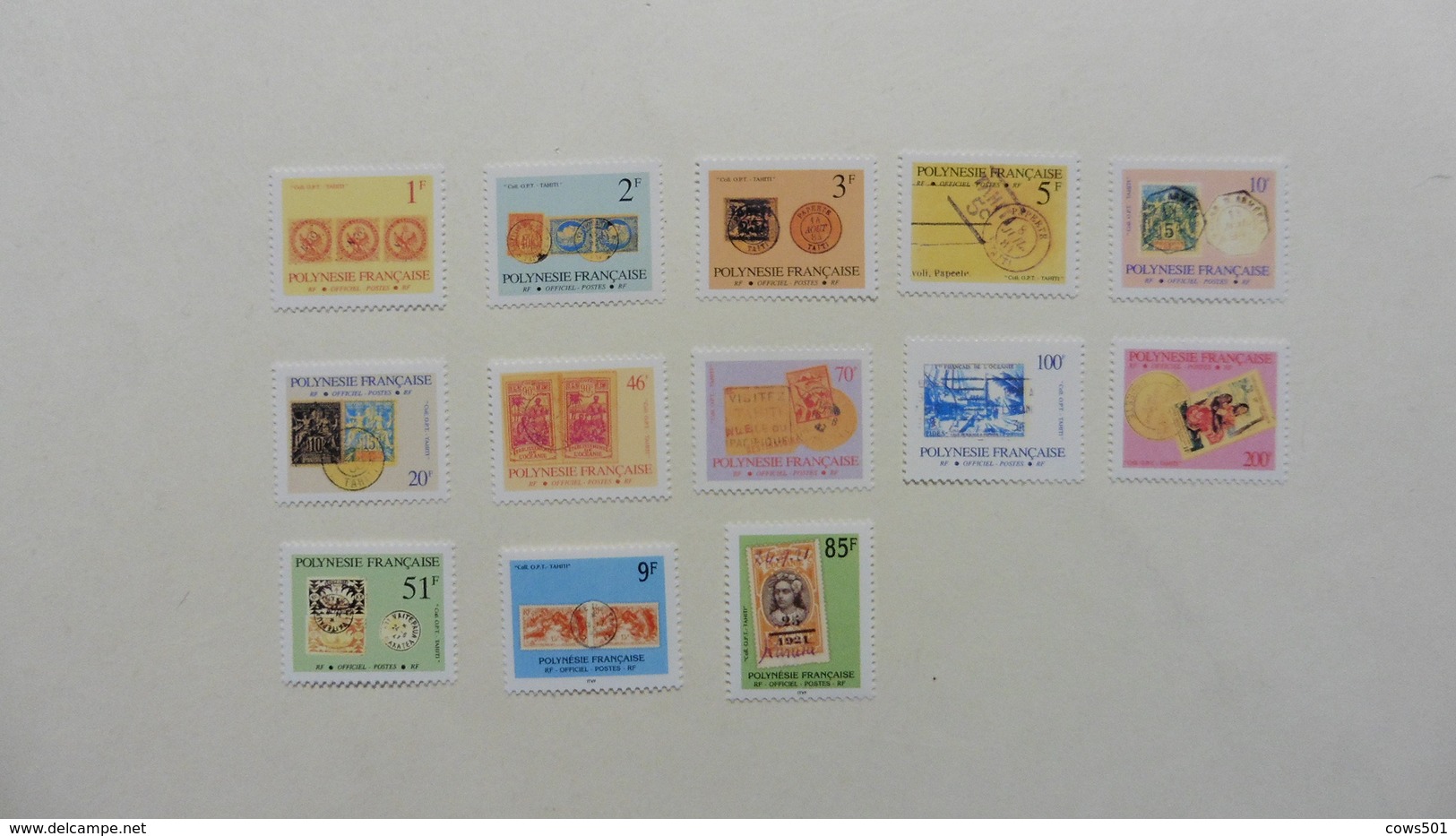 Polynésie :Taxe : 13 Timbres Neufs - Postage Due