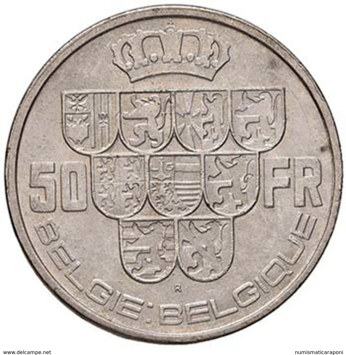 BELGIO  Baldovino I 1951-1993 50 Franchi 1940 Km#122 D.003 - 50 Francs