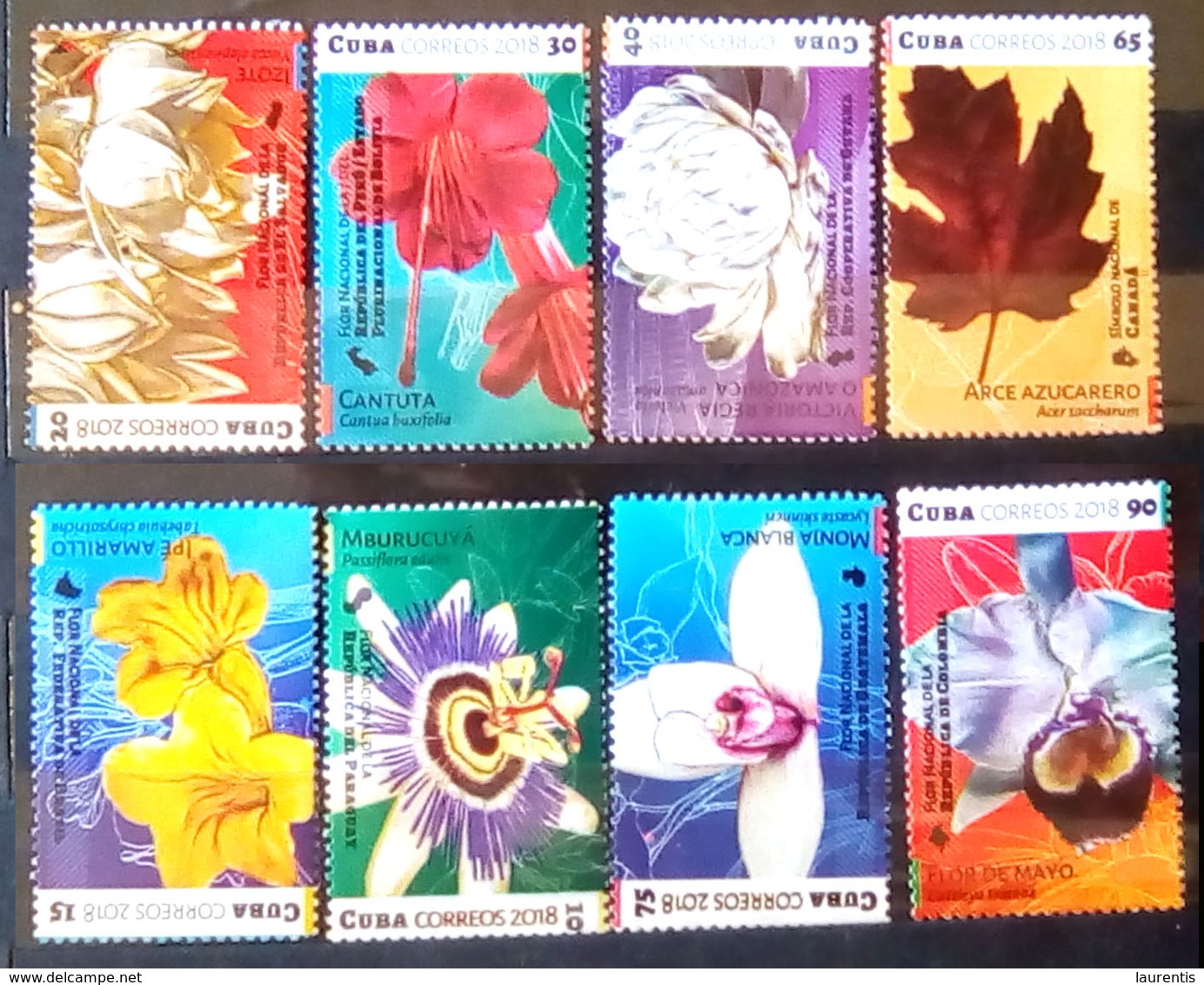 643  Orchids - Flowers From America - 2018 - MNH - 2,25 - Autres & Non Classés