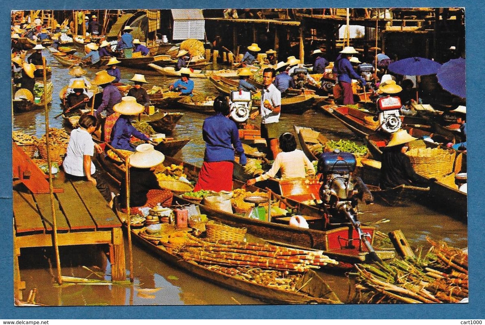 THAILAND FLOATING MARKET 1978 - Thaïlande