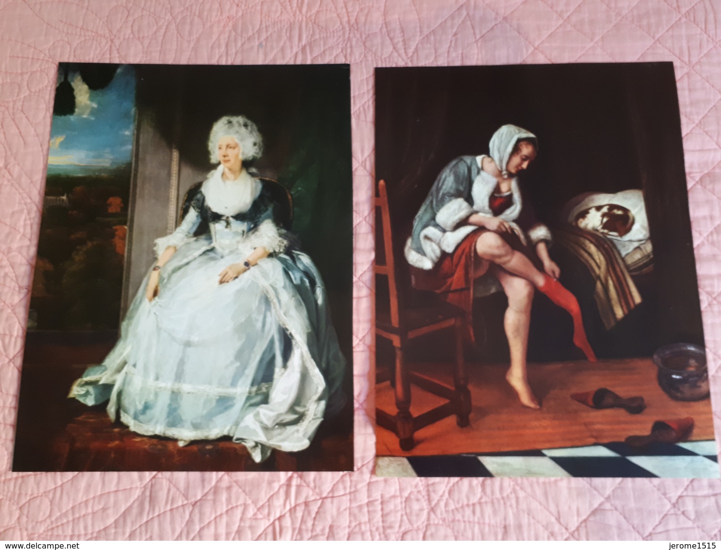 Affiches Peintures : La Reine Charlotte (STEEN) Et Toilette Du Matin (LAWRENCE) & - Autres & Non Classés