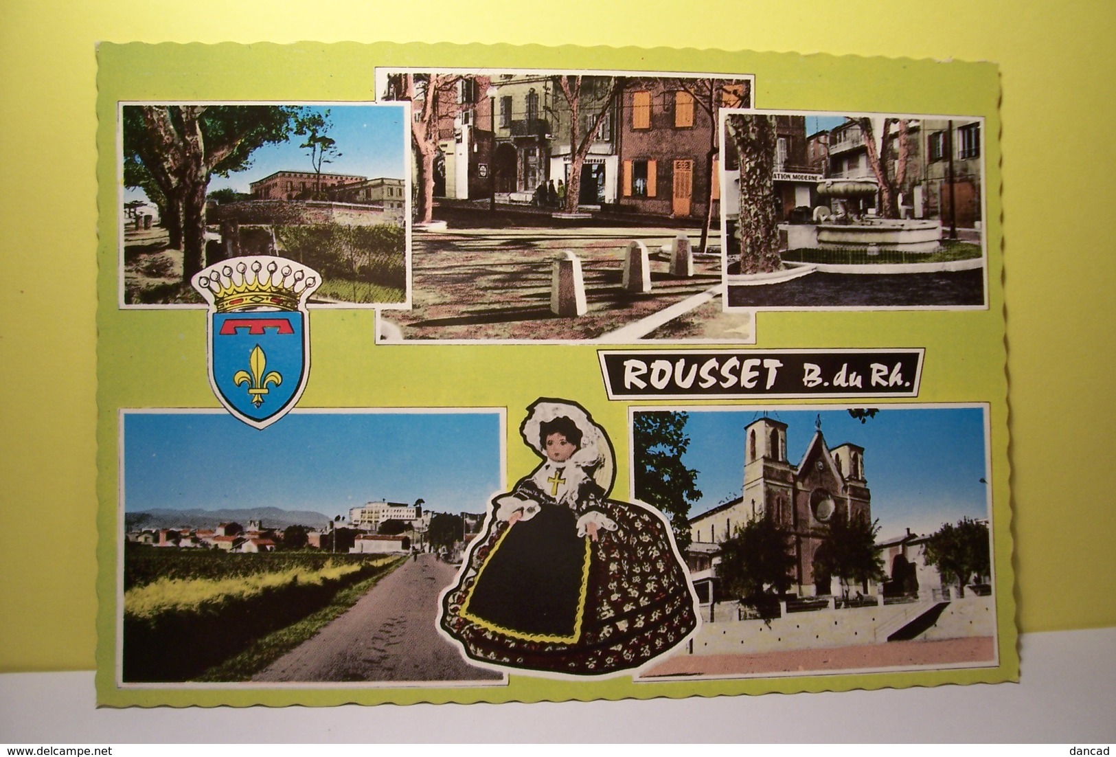 ROUSSET   - En Provence à Rousset -  MULTIVUES - Poupée Provinciale      - ( Pas De Reflet Sur L'original ) - Rousset