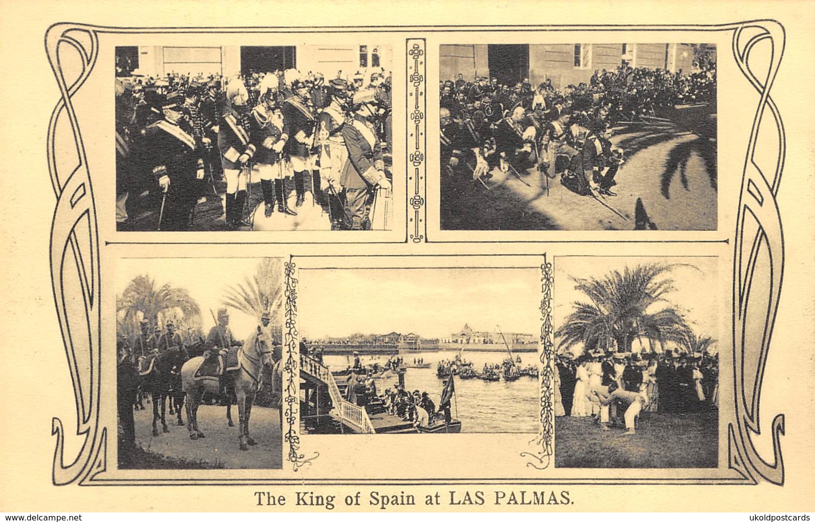 CPA - Espana / Spain -  Las Palmas , The King Of Spain - La Palma