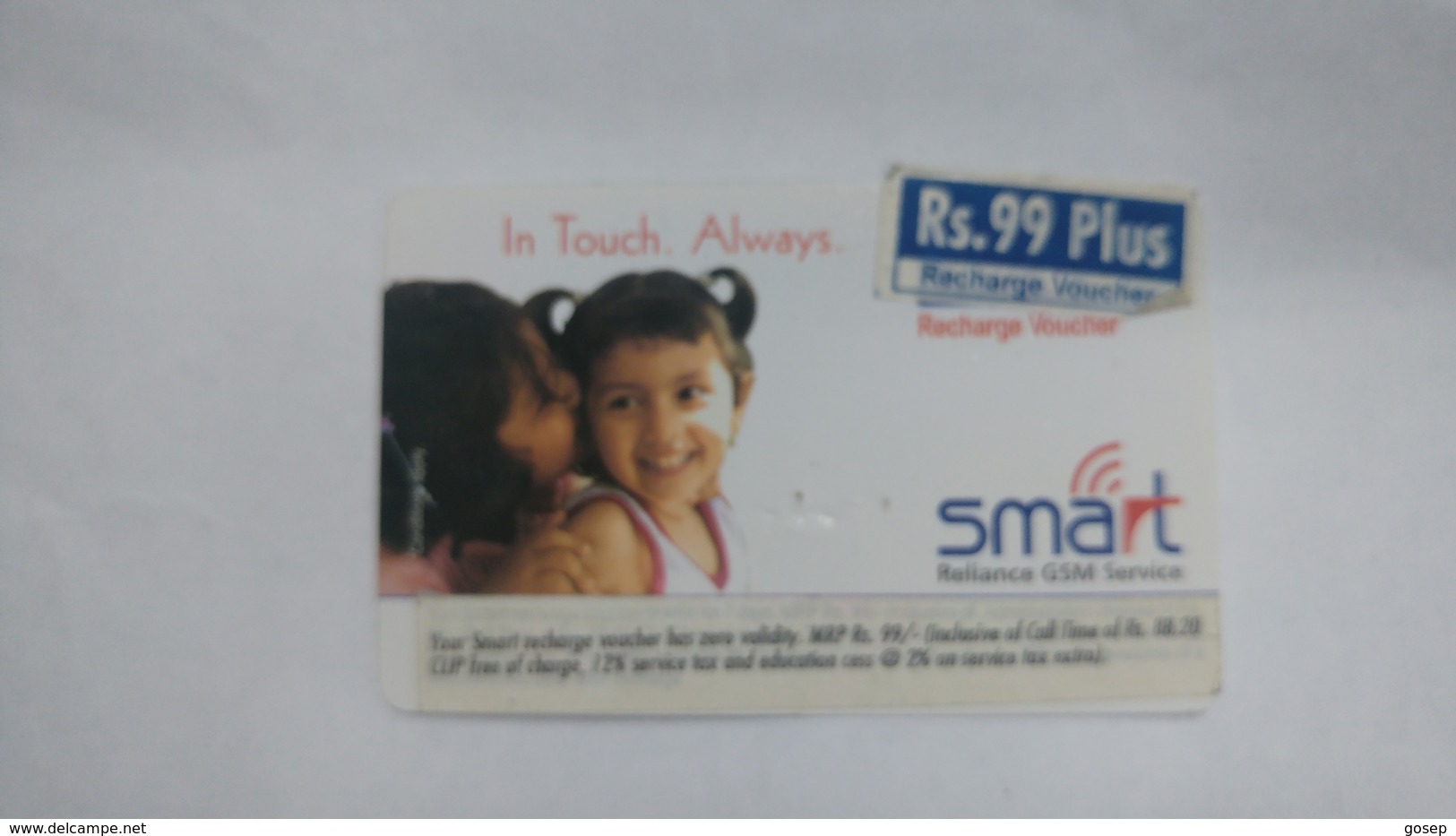 India-smart Card-(40i)-(rs.99plus)-(siliguri)-(1/6/2006)-(look Out Side)-used Card+1 Card Prepiad Free - Indien