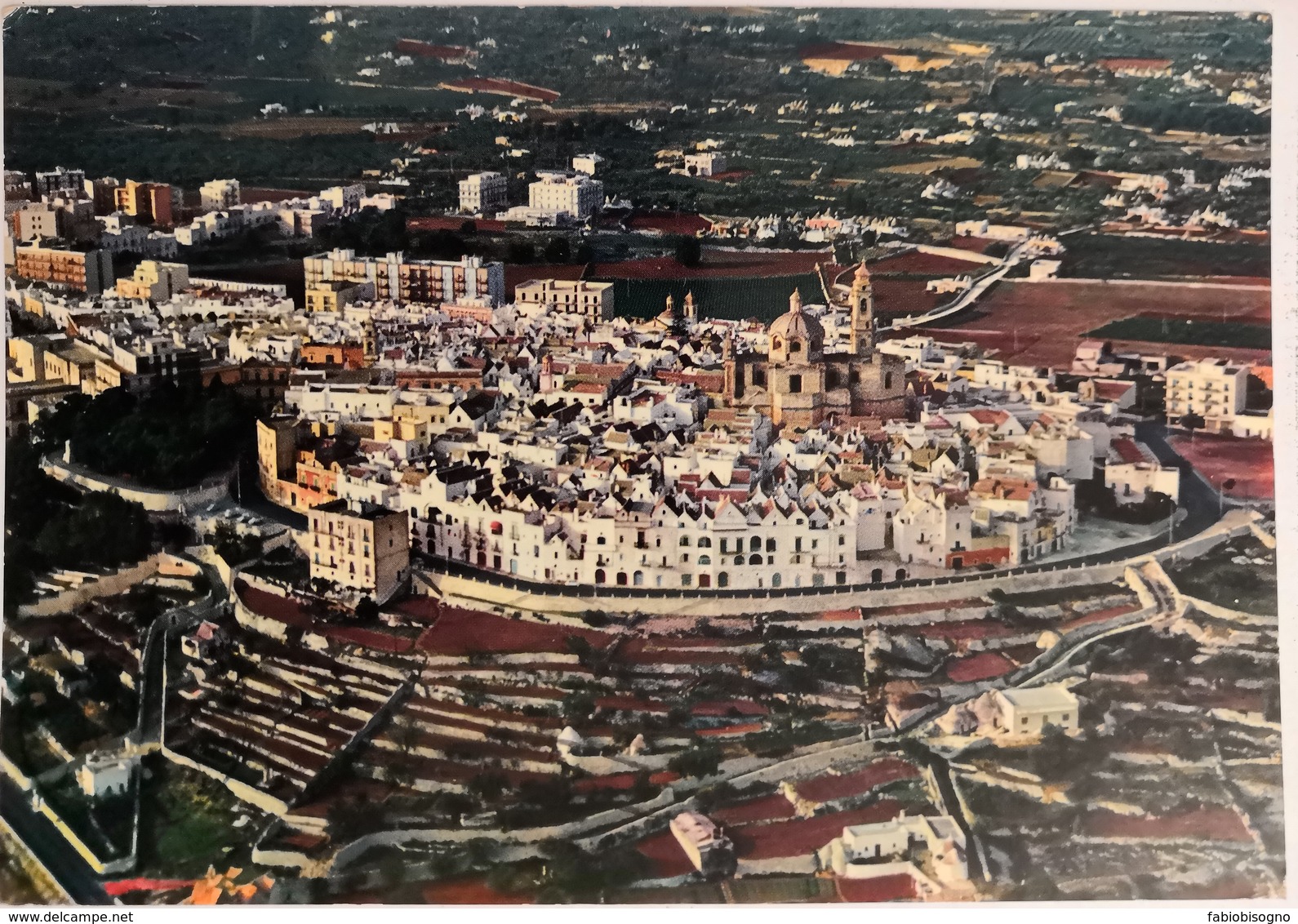 LOCOROTONDO - FG VG 1977 CON FRANCOBOLLO - Bari