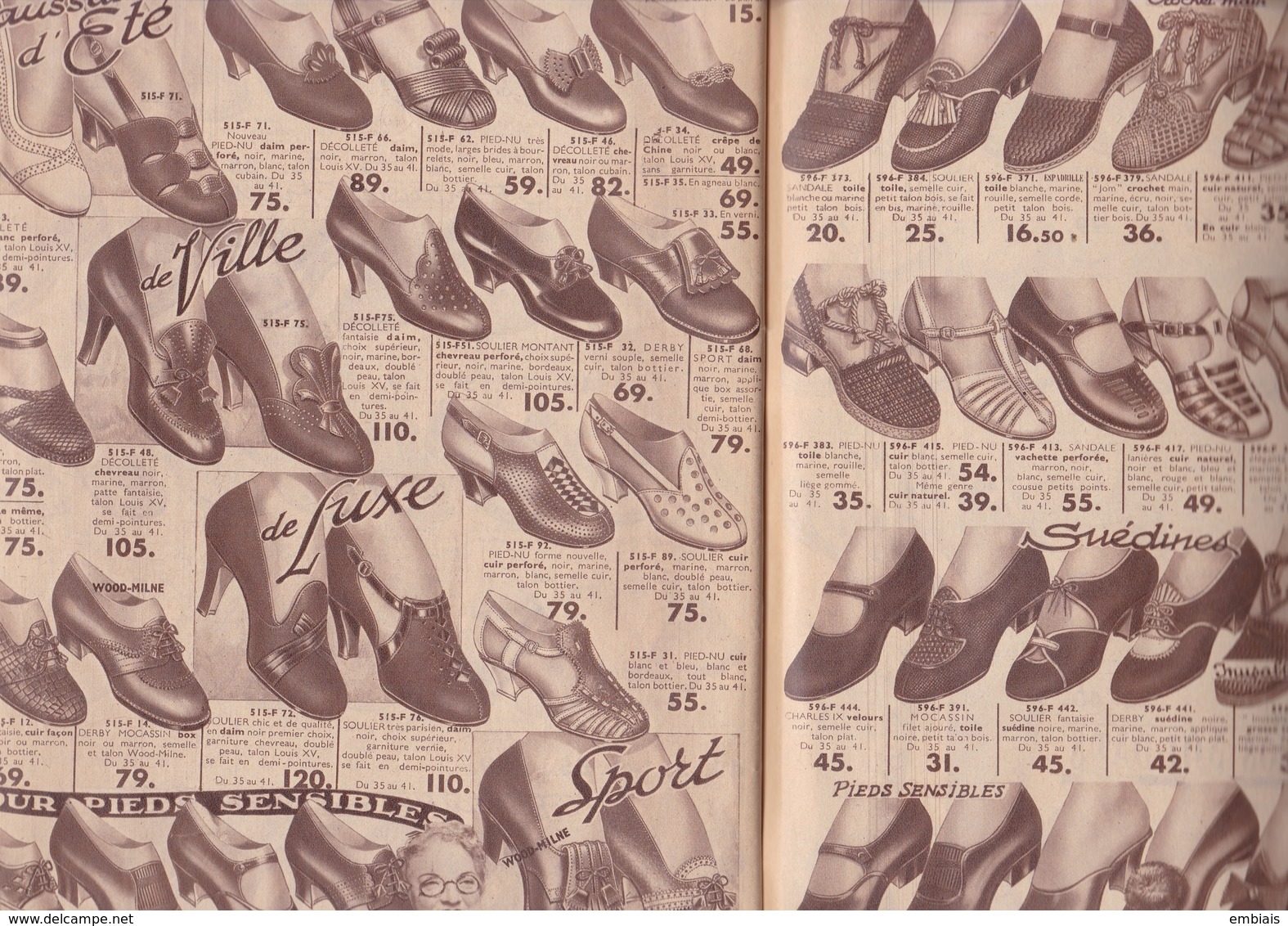 Aux Galeries Lafayette - Catalogue Général Été 1940 - Mode,accessoires,décoration... - Advertising