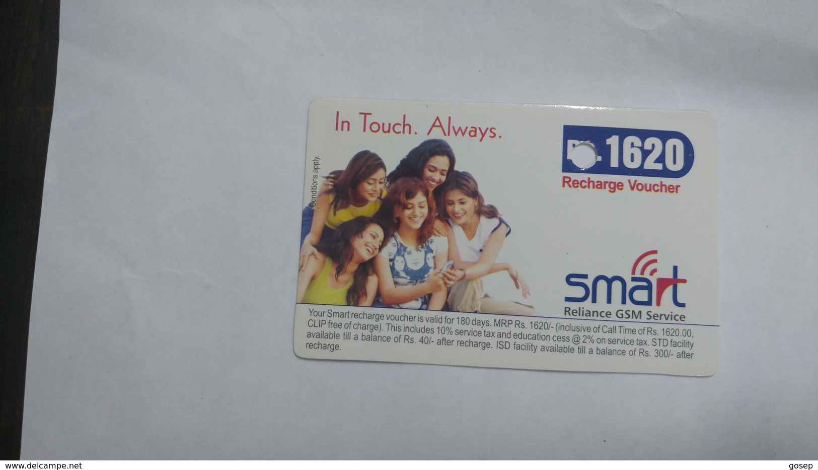 India-smart Card-(40t)-(rs.1620)-(siliguri)-(1.1.2006)-(look Out Side)-used Card+1 Card Prepiad Free - Indien