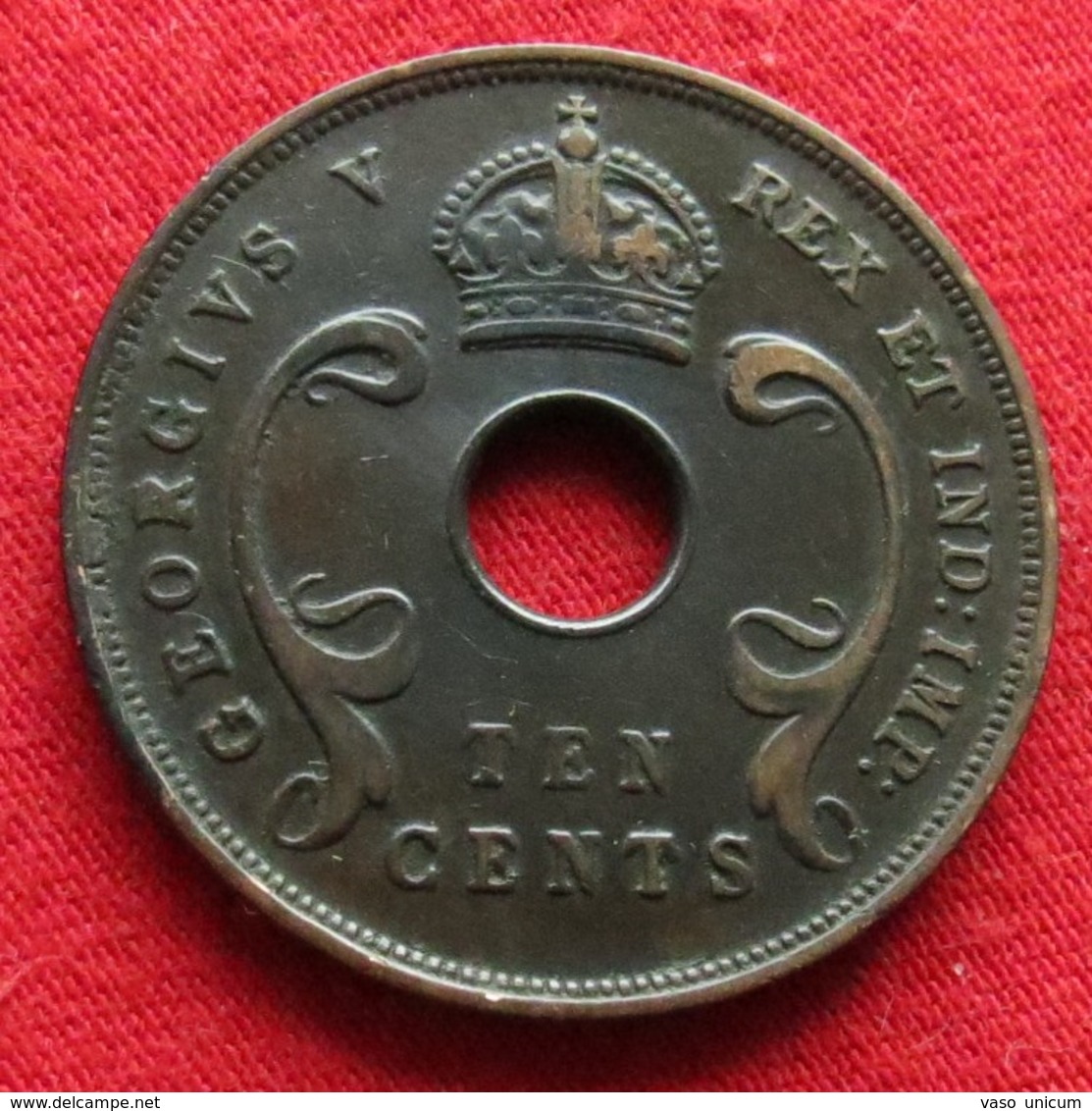 Africa East 10 Cents 1923 - Andere - Afrika