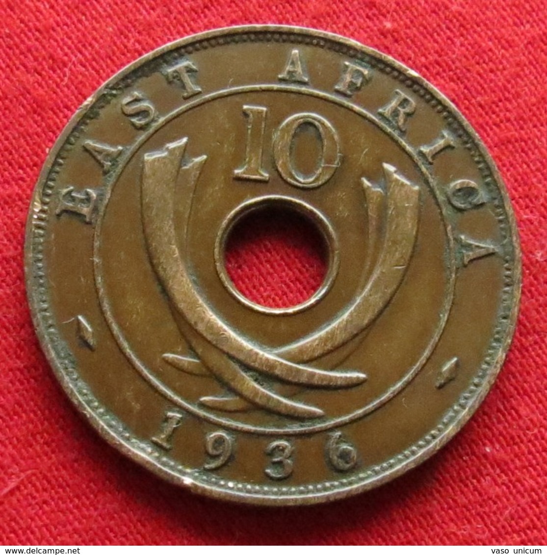 Africa East 10 Cents 1936 Afrika Afrique - Sonstige – Afrika