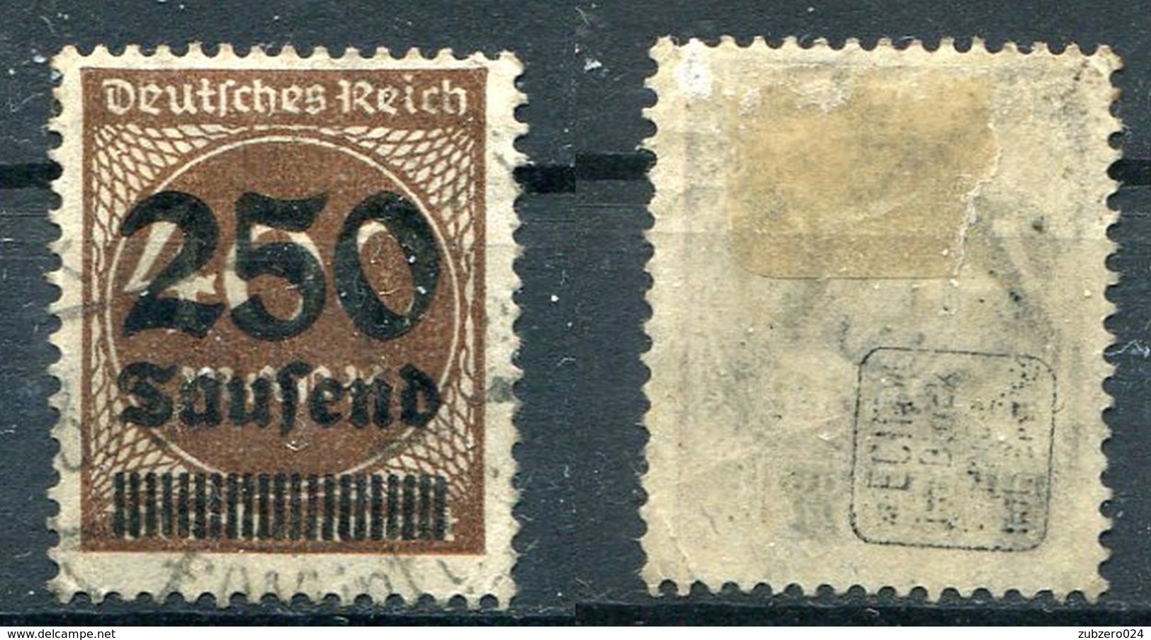 D. Reich Michel-Nr. 294 Gestempelt - Geprüft - Used Stamps