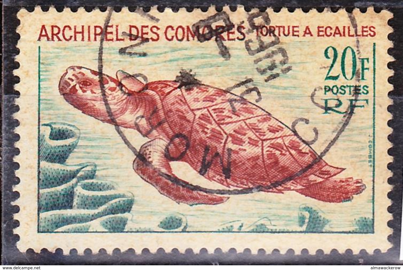 2018-0136 Comores 1966 Yv 37 Oblitéré O - Used Stamps