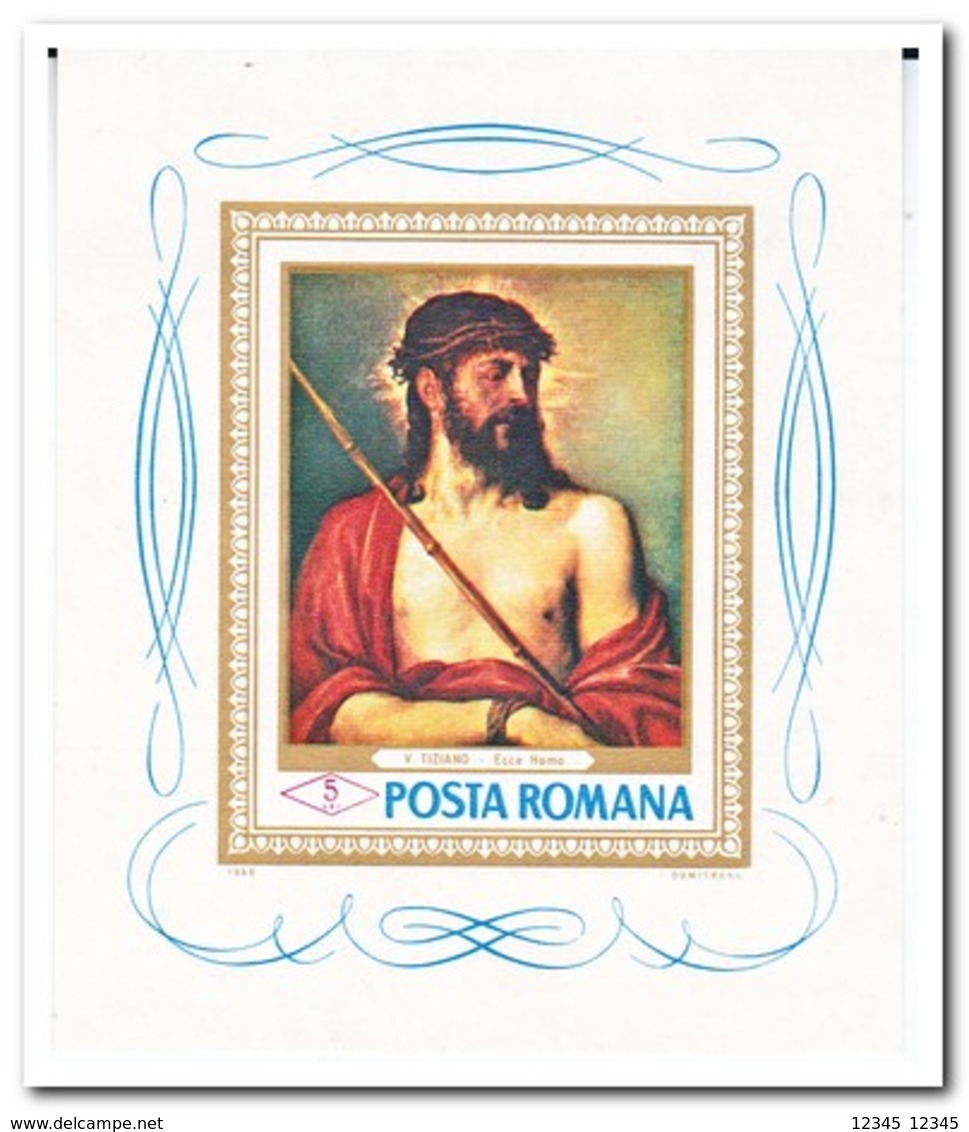 Roemenië 1968, Postfris MNH, Paintings - Nuevos