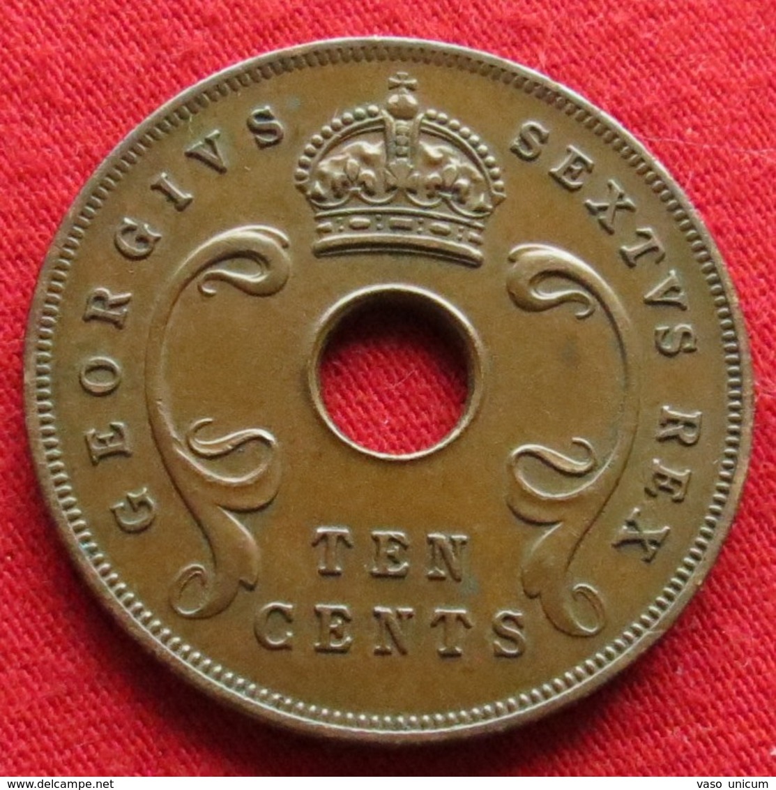 Africa East 10 Cents 1951 Afrika Afrique - Sonstige – Afrika