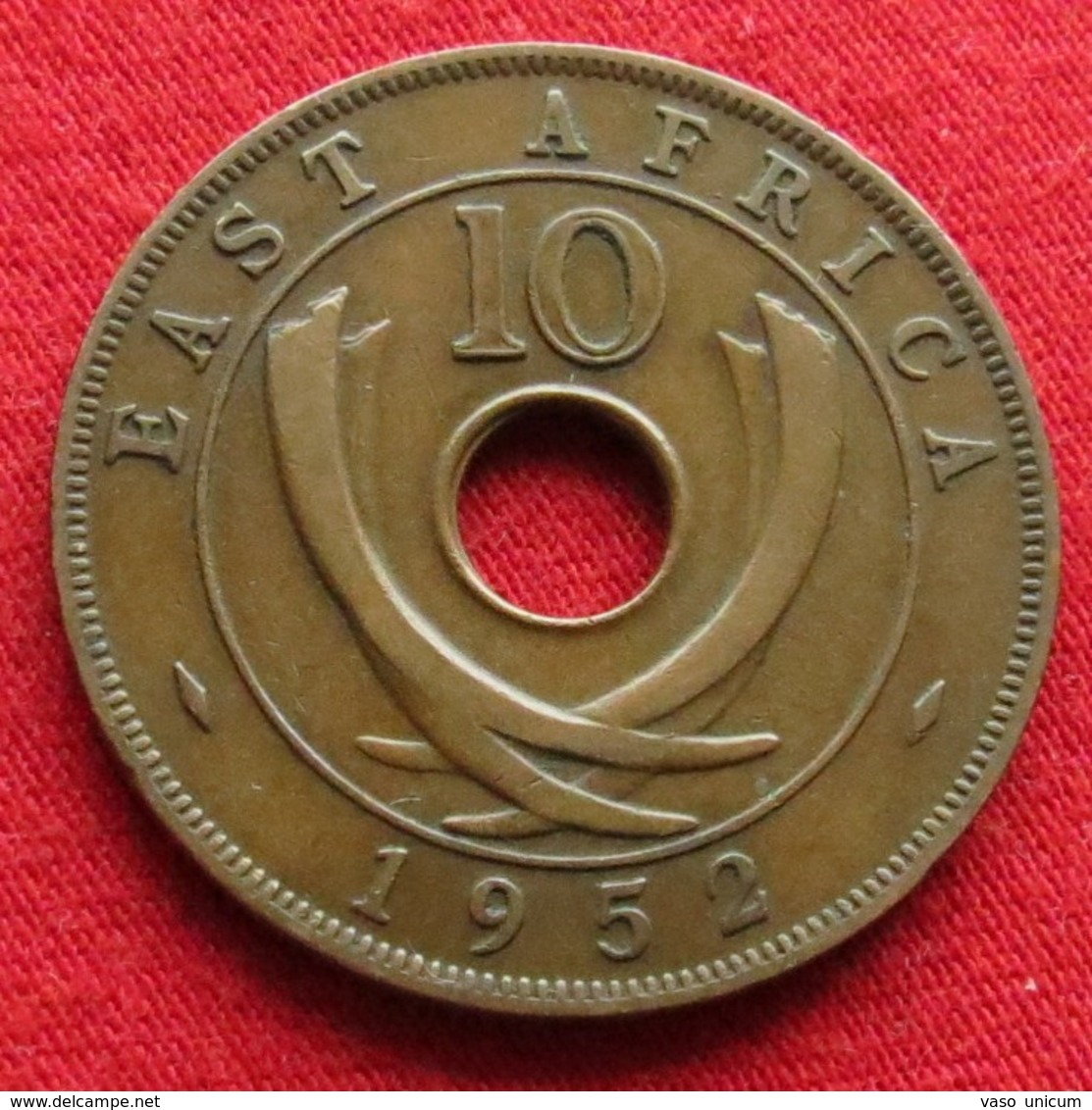 Africa East 10 Cents 1952 Afrika Afrique - Andere - Afrika