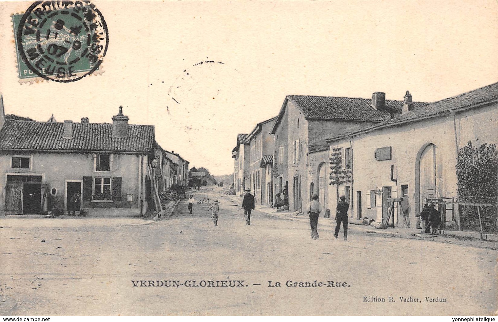 55 - Meuse / 10053 - Verdun Glorieux - La Grande Rue - Autres & Non Classés