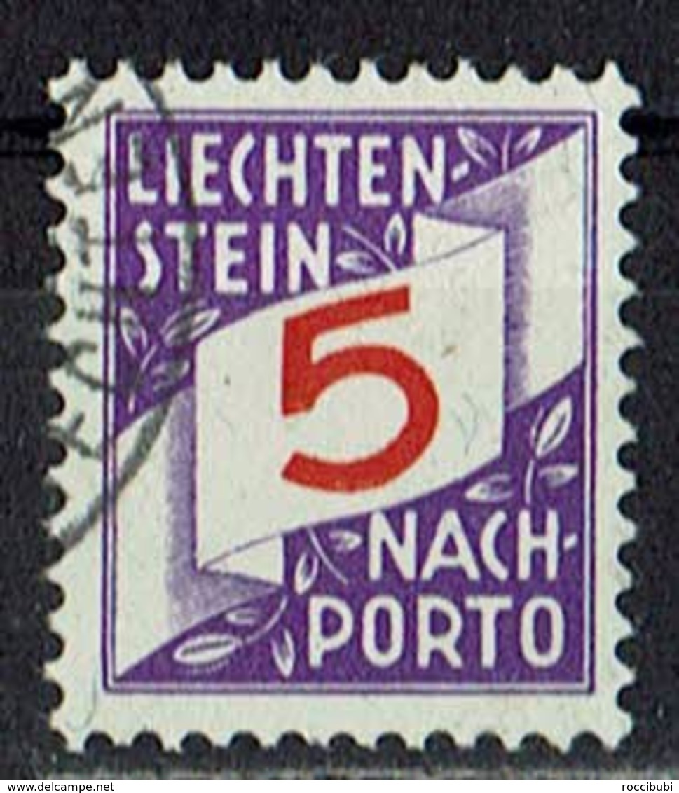 Liechtenstein 1928 // Mi. 13 O (032..381) - Portomarken