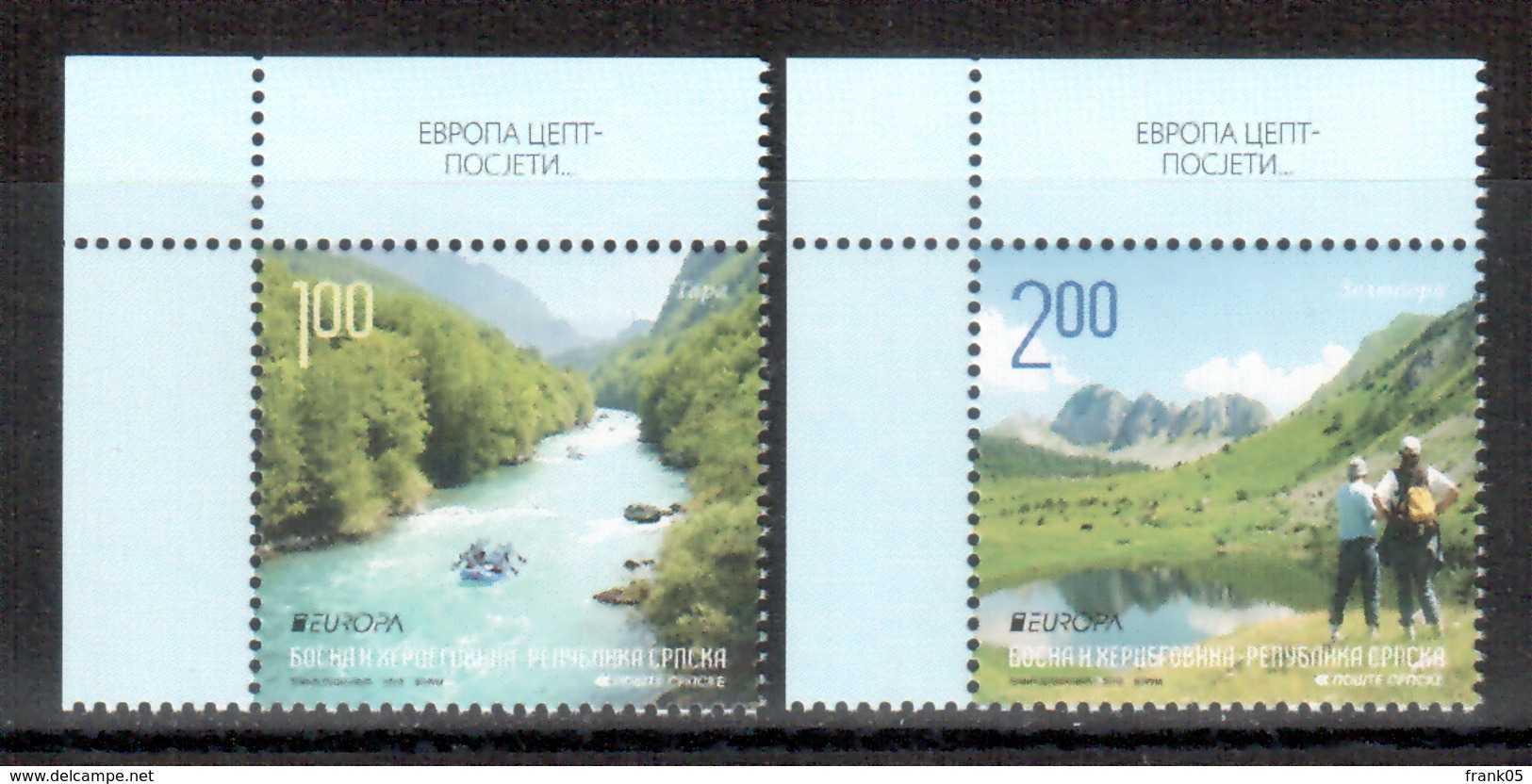 Bosnien-Herzegowina (serbisch) / Bosnia-Herzegowina (serbian Post) / Bosnie-Herzégovine 2012 Satz/set EUROPA ** - 2012