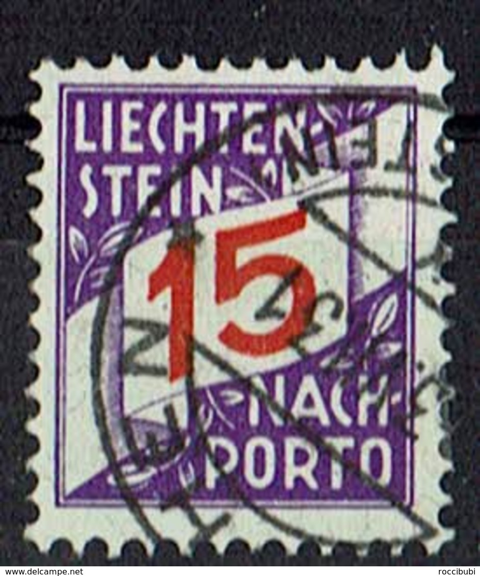 Liechtenstein 1928 // Mi. 15 O (032..383) - Portomarken