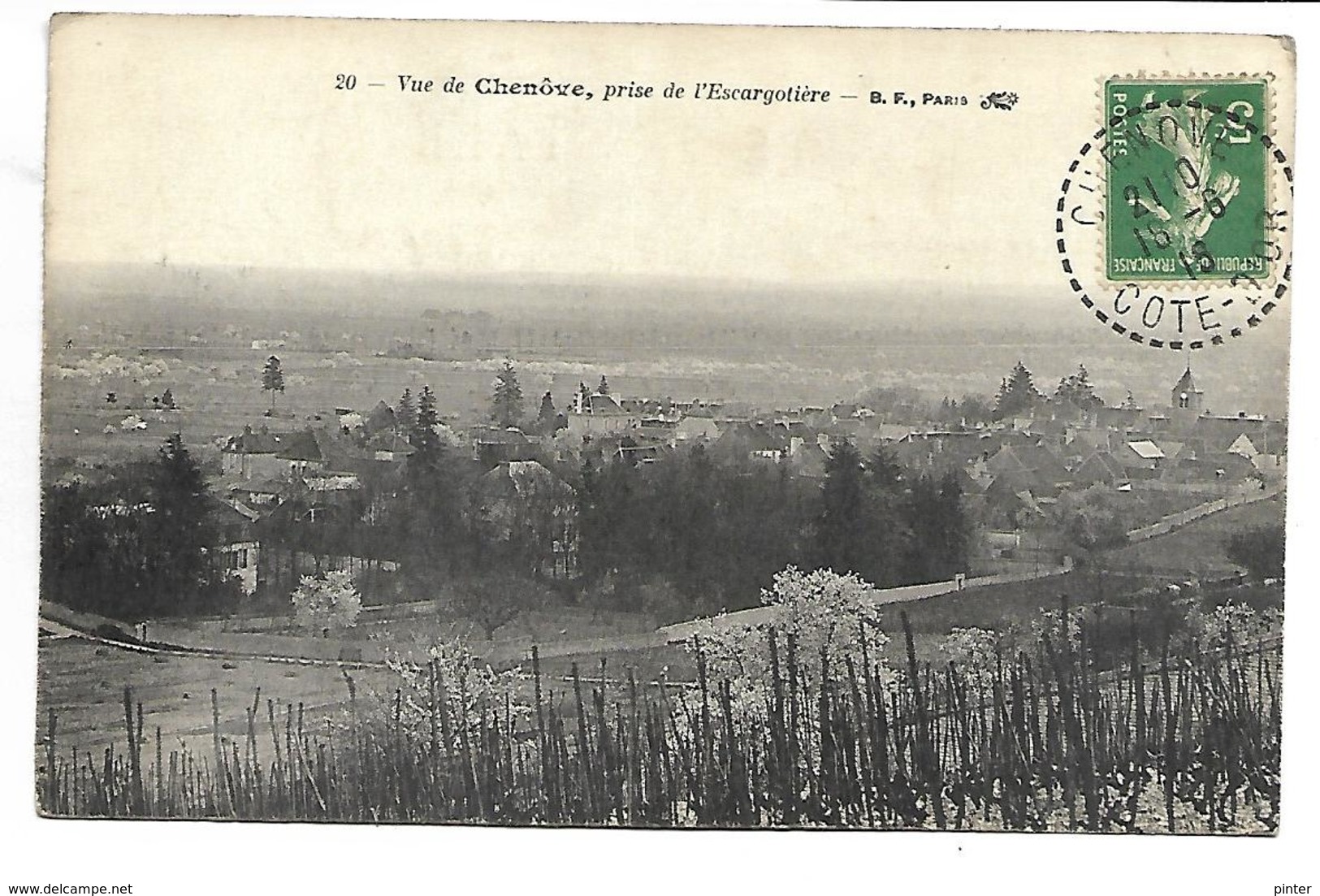 Vue De CHENOVE Prise De L'Escargotière - Chenove