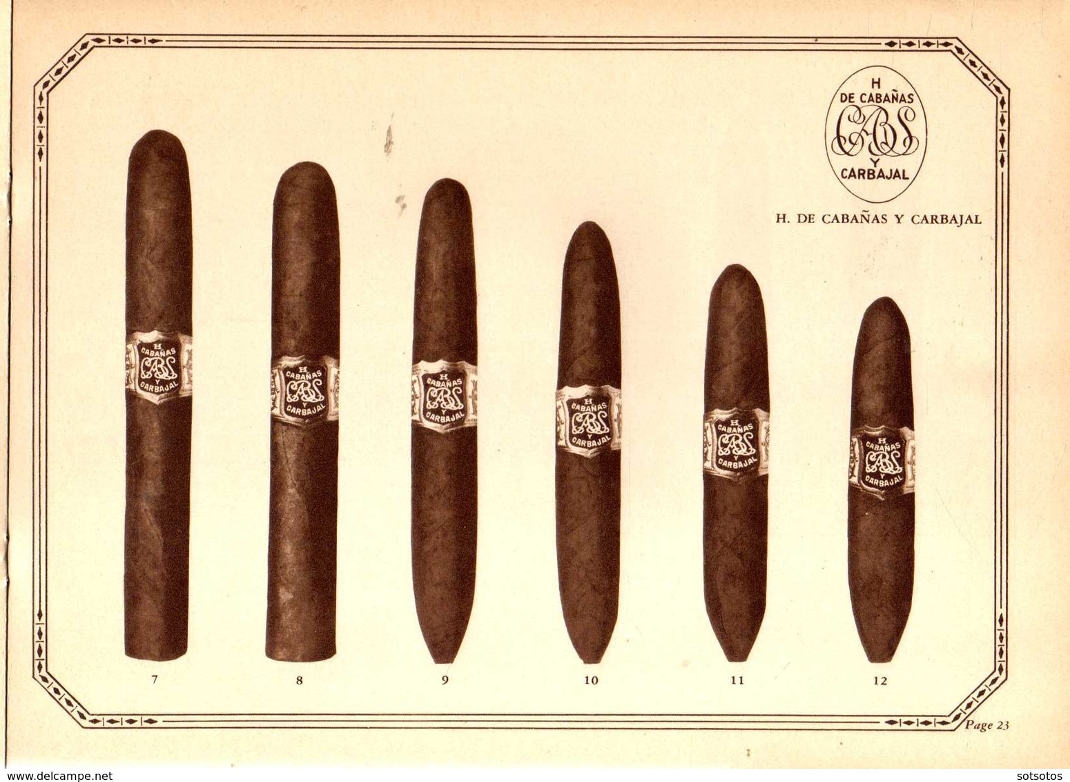 HAVANA TOBACCO CIGARS: Henry Clay and Bock & Co Ltd NICE with 40 pages of photos