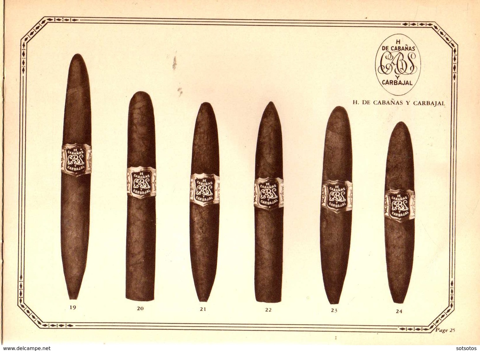 HAVANA TOBACCO CIGARS: Henry Clay and Bock & Co Ltd NICE with 40 pages of photos