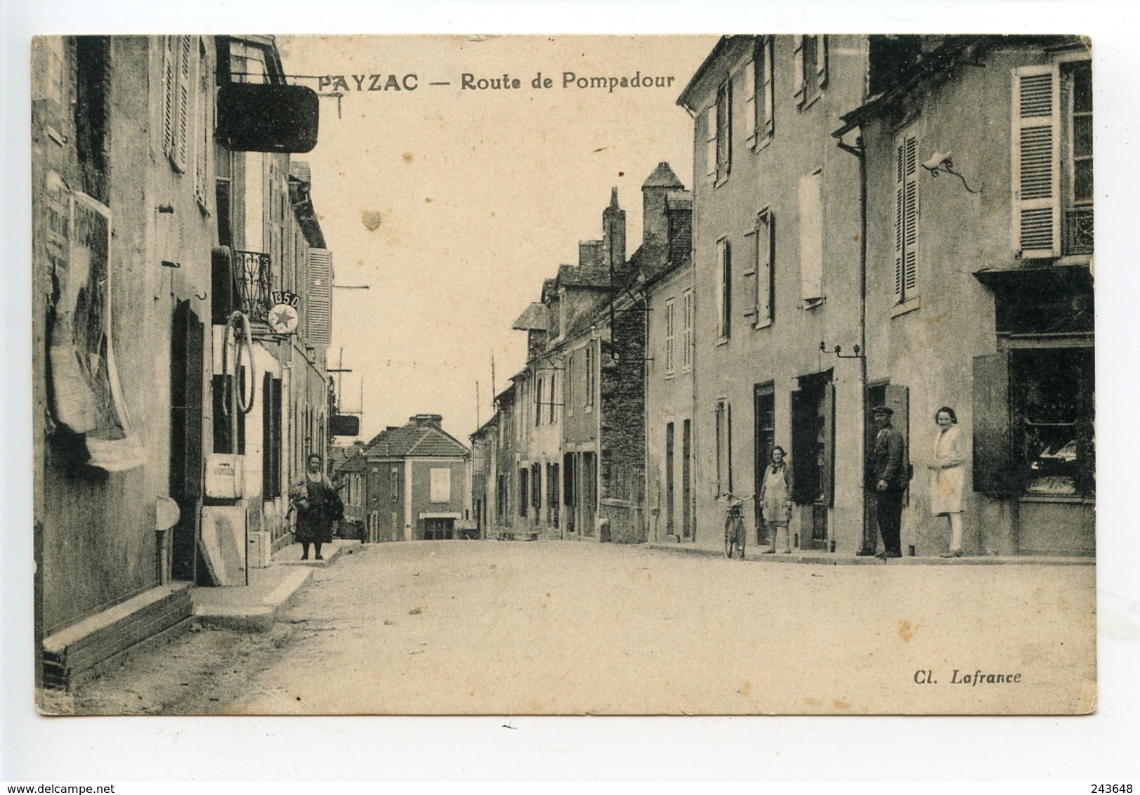 Payzac Route De Pompadour - Other & Unclassified