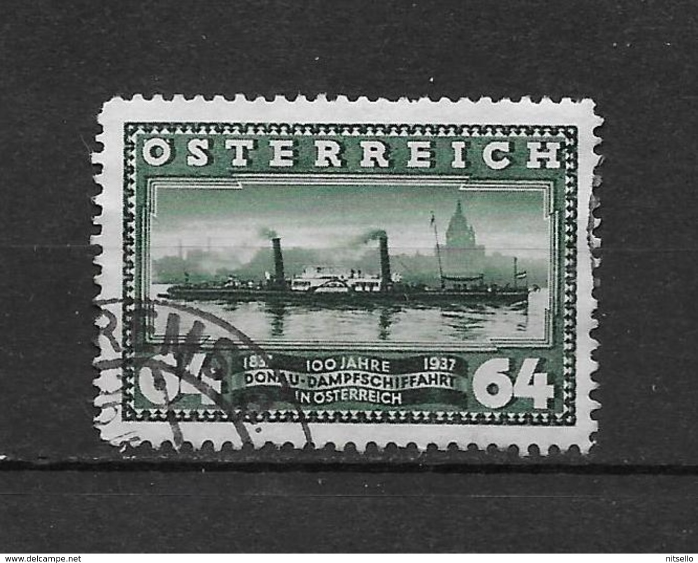 LOTE 1802  ///  (C045)  AUSTRIA 1937  SCOTT Nº: 384      ¡¡¡ LIQUIDATION - OFERTA !!!! - Gebraucht