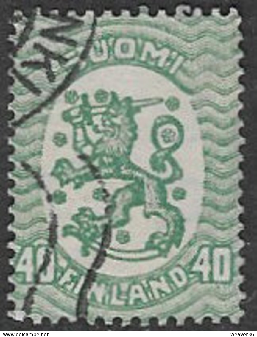 Finland SG199a 1929 Definitive 40p (type II) Good/fine Used [39/31761/6D] - Gebraucht