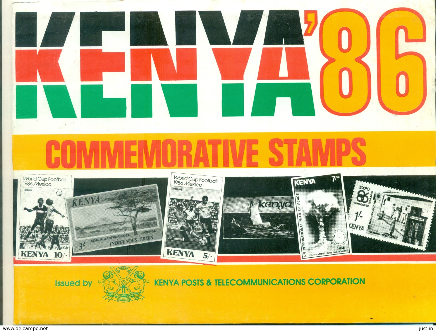 KENYA  Année 1986 Complète N° 356 / 381 N Xx  Dans Son Dépliant TB Cote : 67 €. - Kenya (1963-...)