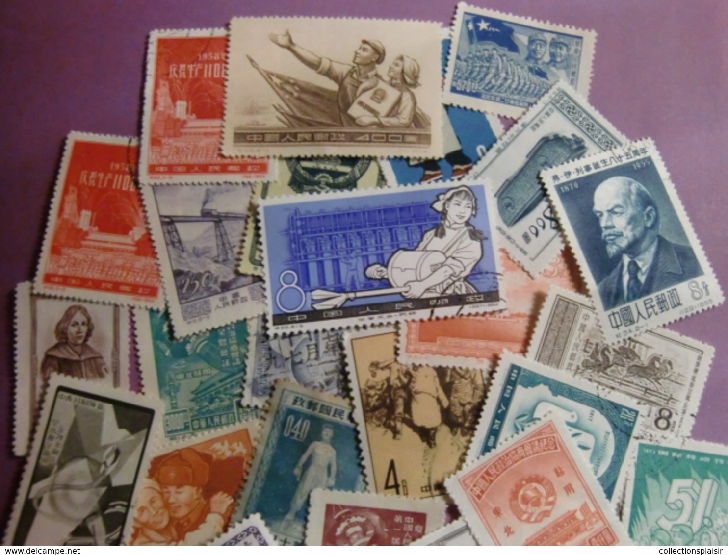 LIQUIDATION COLONIES FRANCAISES MAJORITE CHINE ET ASIE ET TIMBRES DE CHINE DONT NEUFS/VOIR MES AUTRES VENTES