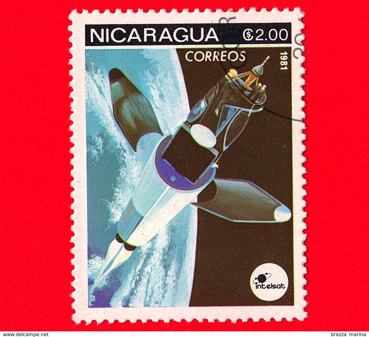 NICARAGUA  - Nuovo - 1981 - Esplorazione Dello Spazio - Space Communications - Satellite - 2.00 - Nicaragua