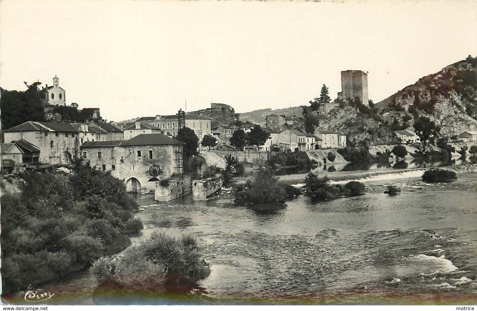 LUZECH - Route De Caix Et L'ancienne Usine électrique. - Luzech