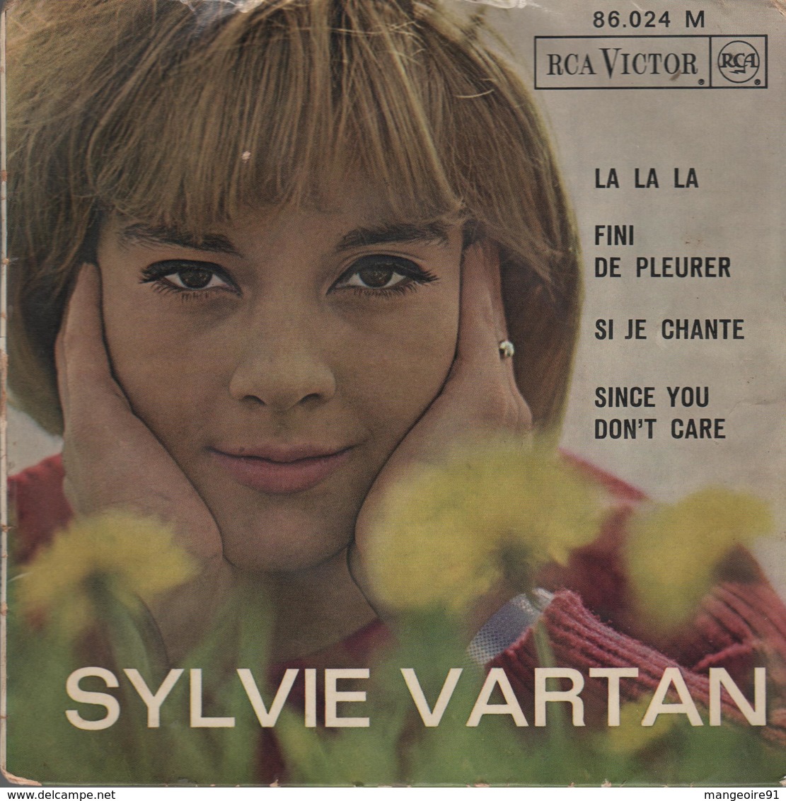 Disque 45 Tours SYLVIE VARTAN - Année 1963 - Disco, Pop