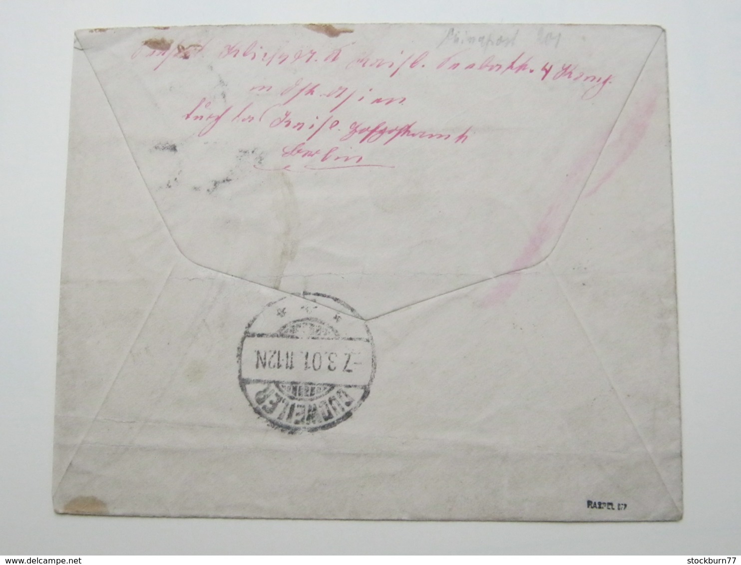 CHINA ,  Feldpostbrief 1901 Aus Peking - China (offices)