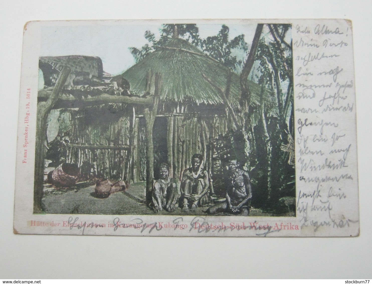 DSW ,  Feldpostkarte Aus Windhuk  1906 - German South West Africa