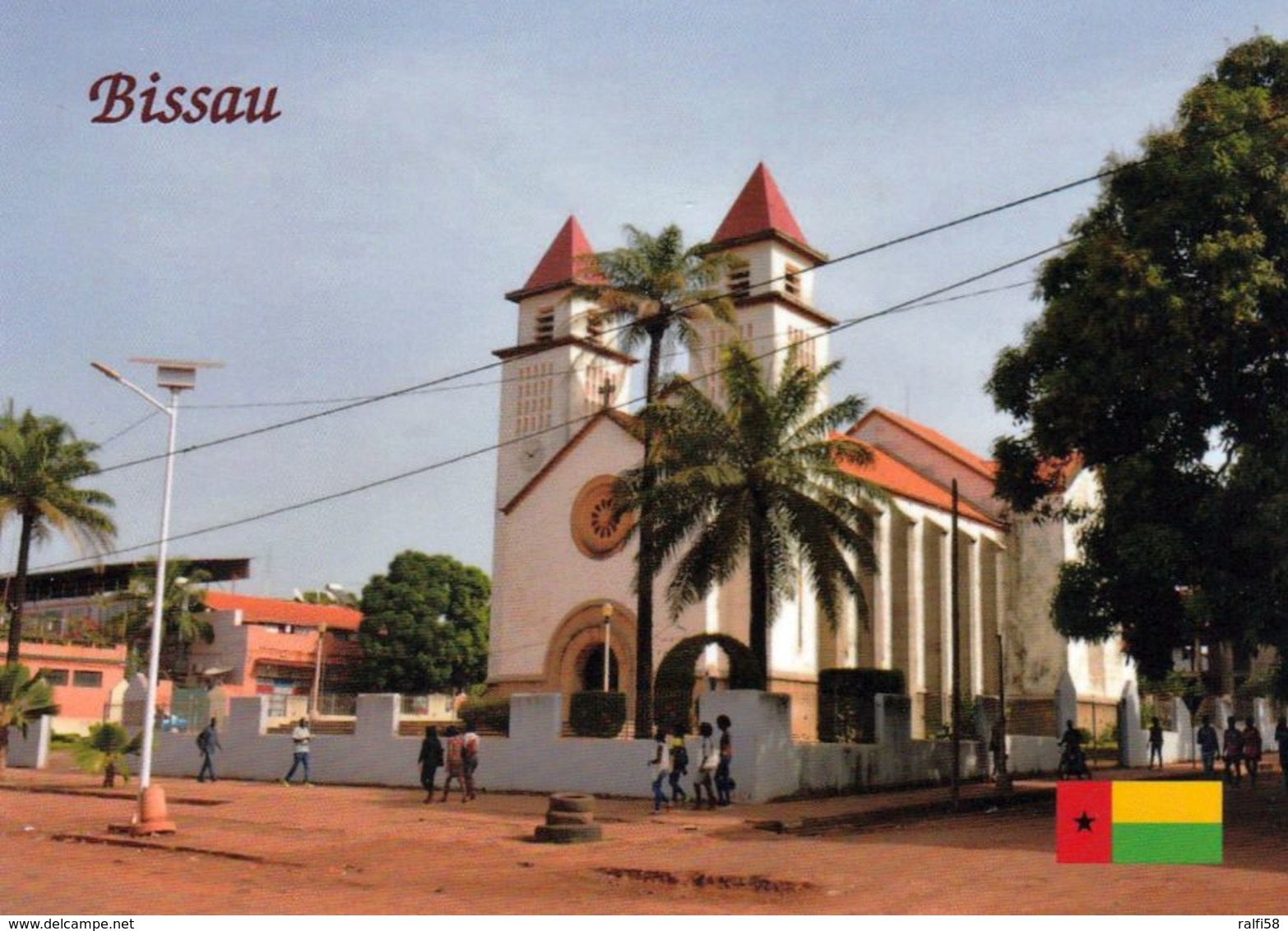 1 AK Guinea Bissau * Kathedrale Unserer Jungfrau Von Candelaria In Bissau Der Hauptstadt Des Landes * - Guinea-Bissau