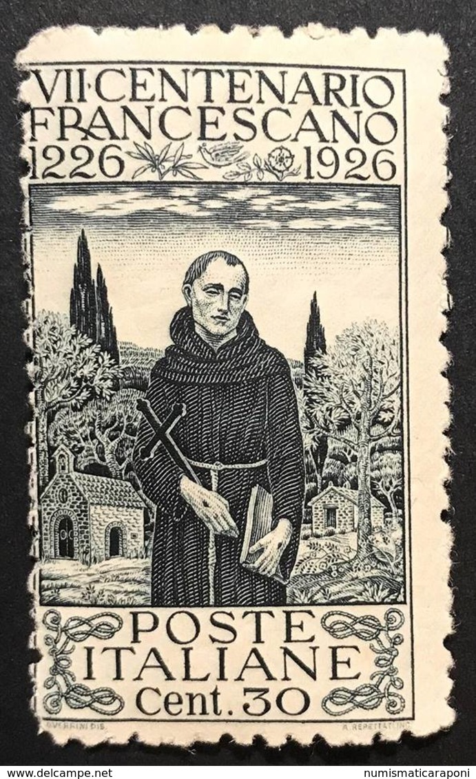 1926 7° Centenario Della Morte Di San Franesco Sassone N°193+198 Nuovo ** E Linguellato  COD FRA.1165 - Nuovi