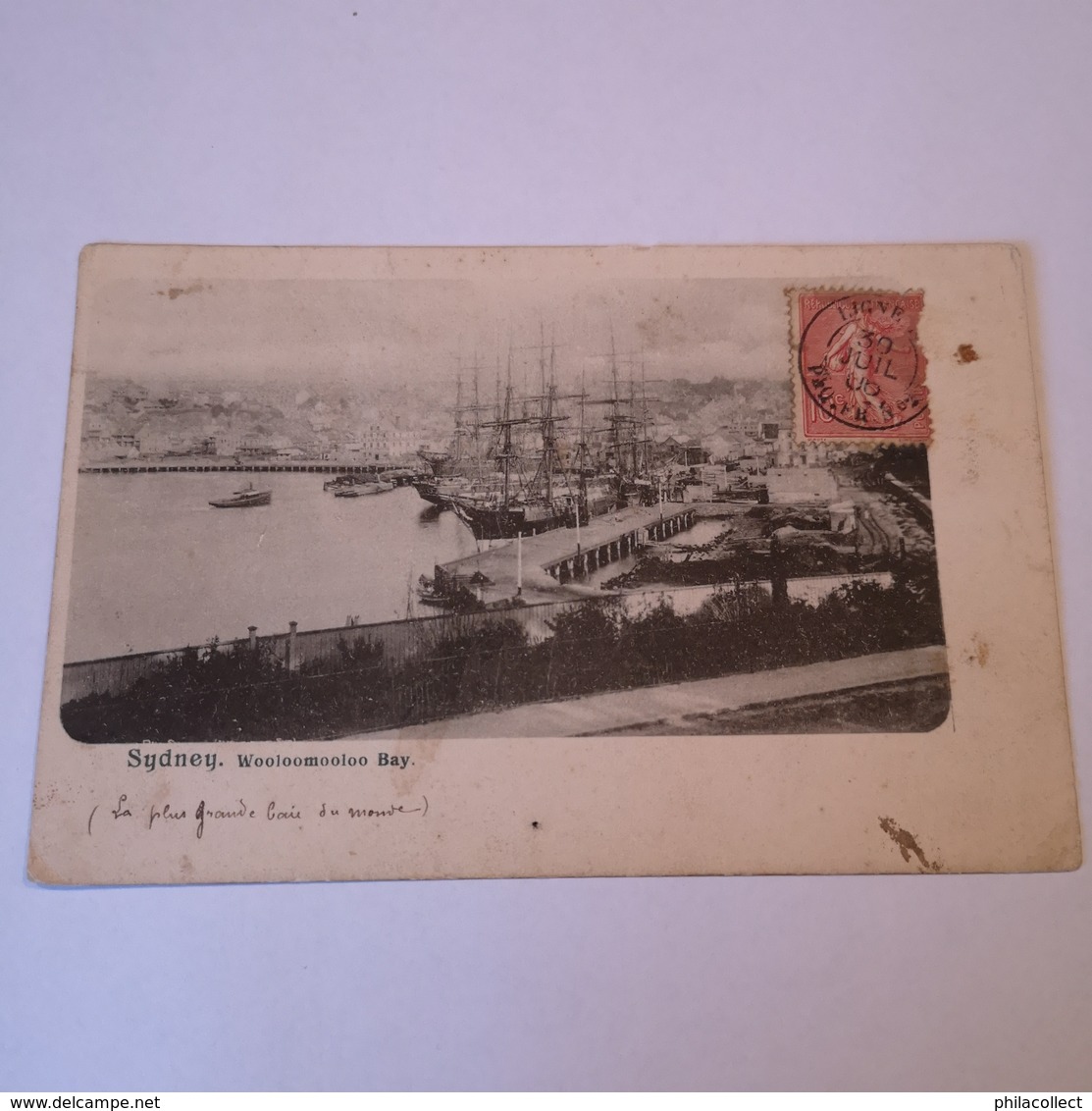 Australia / Sydney / Wooloomooloo Bay / Used 1906 - Andere & Zonder Classificatie