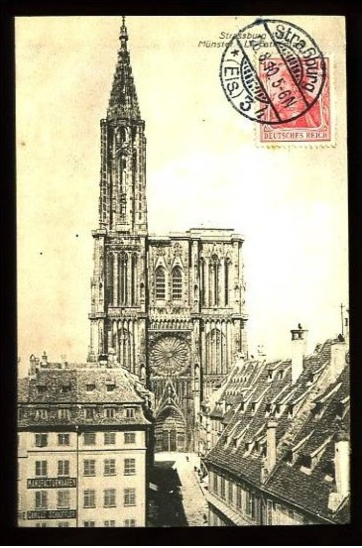 STRASBURG - Münster - La Cathédrale - 1910 - Edit. : Hartmann - Strasbourg