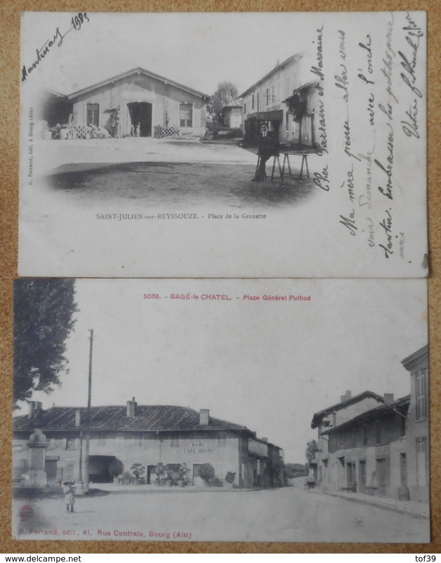 Tres joli lot de 20 cpa diverses, villages , France , Tres belles animations - A voir (17)