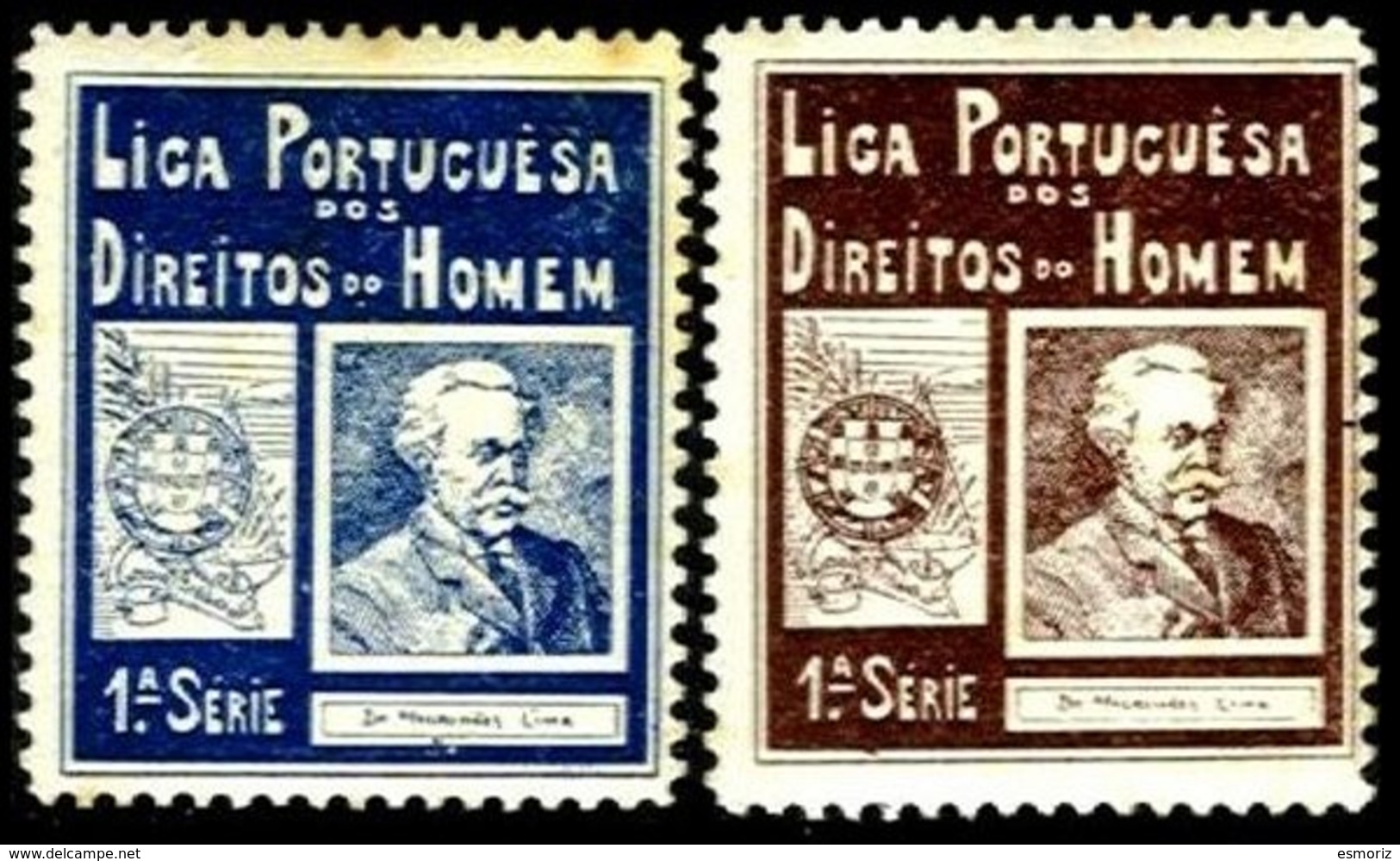 PORTUGAL, Vinhetas Semi-Modernas, F/VF - Ungebraucht