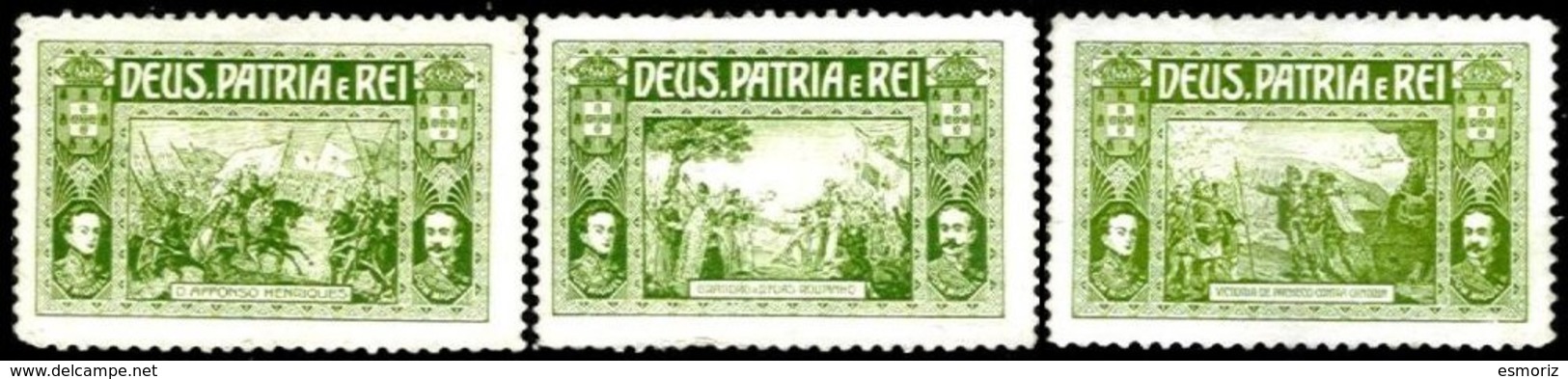 PORTUGAL, Vinhetas Semi-Modernas, F/VF - Unused Stamps