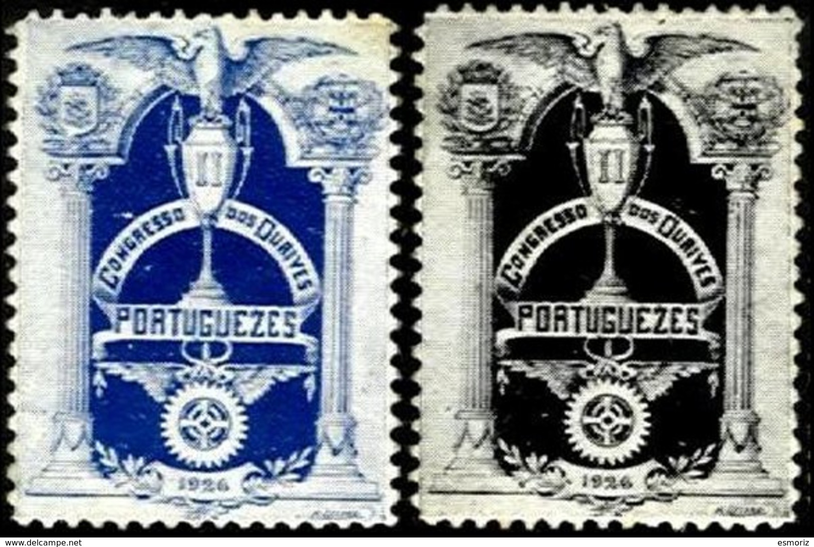 PORTUGAL, Vinhetas Semi-Modernas, F/VF - Unused Stamps