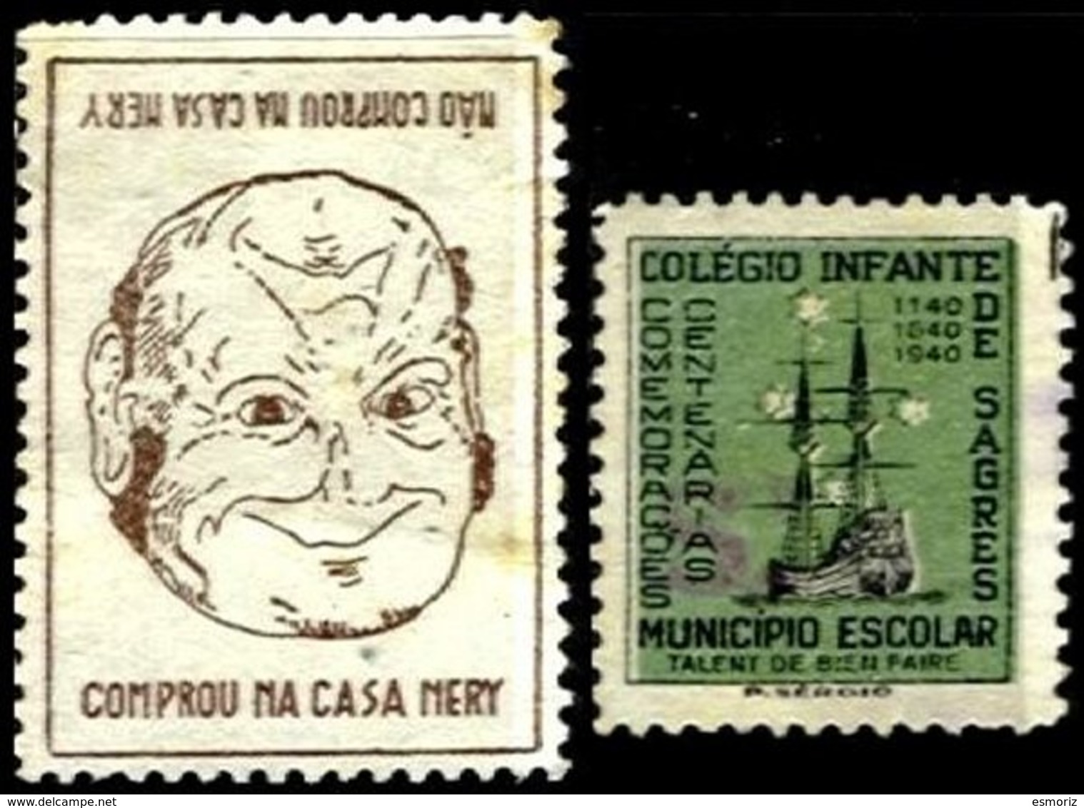 PORTUGAL, Vinhetas Semi-Modernas, F/VF - Unused Stamps