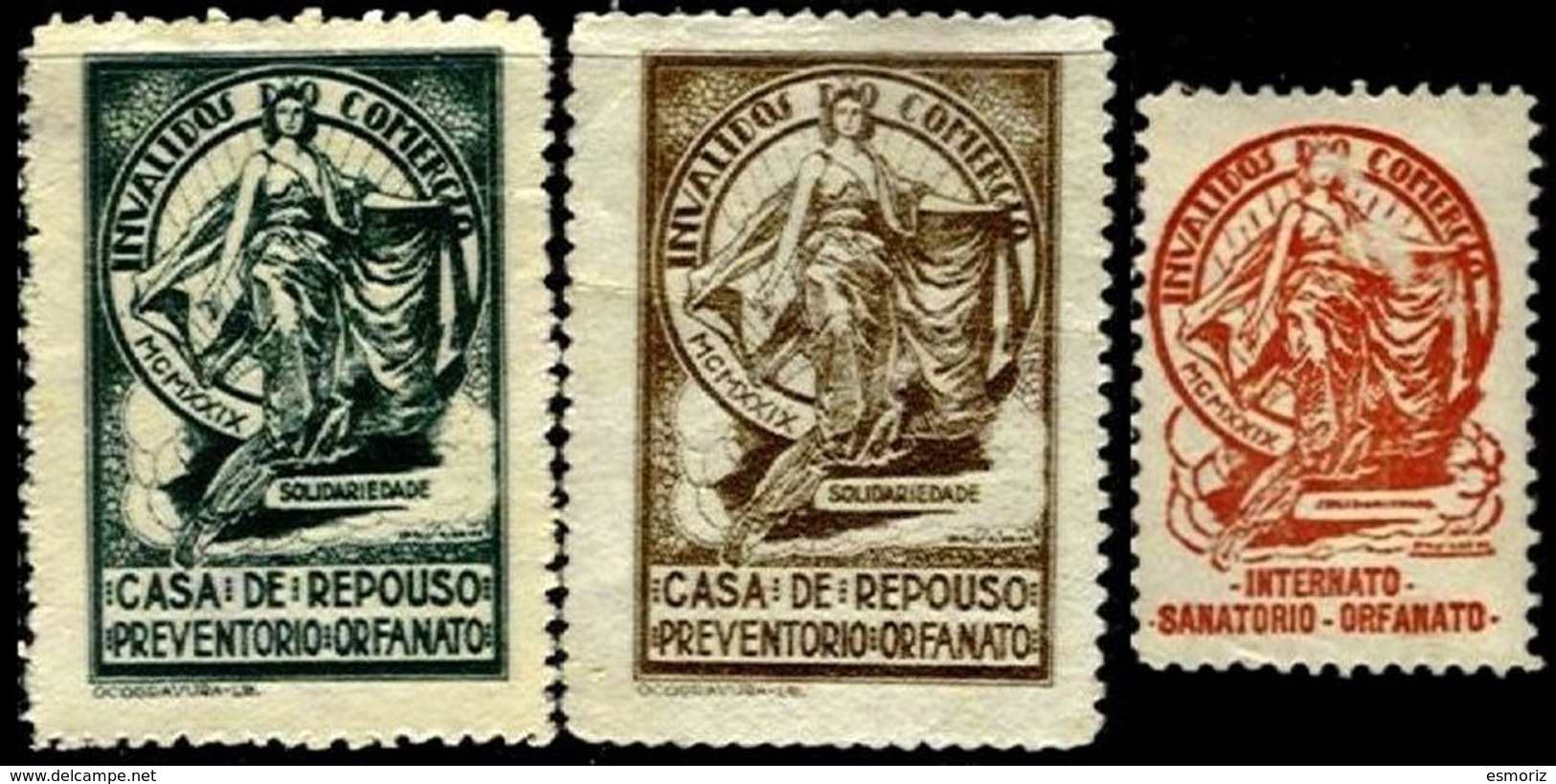 PORTUGAL, Vinhetas Semi-Modernas, F/VF - Unused Stamps